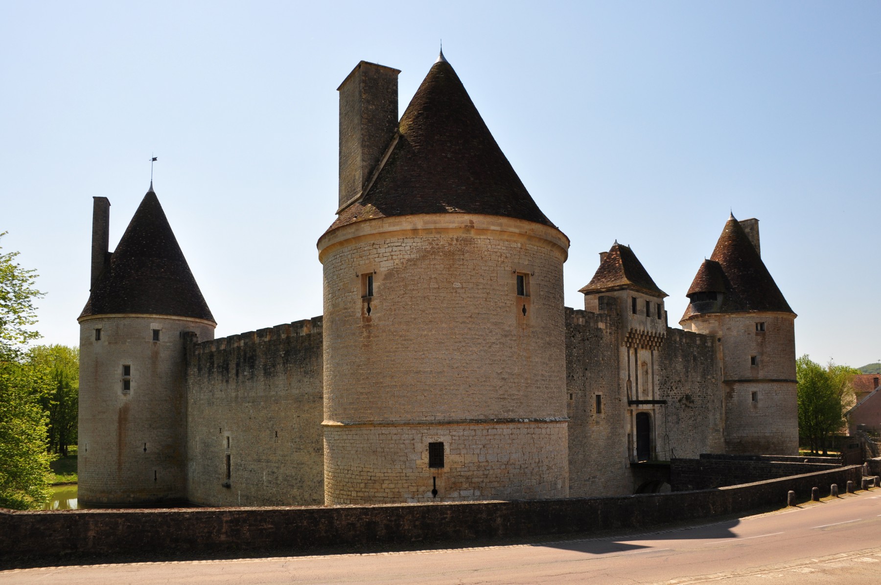 Château de Posanges, Vitteaux